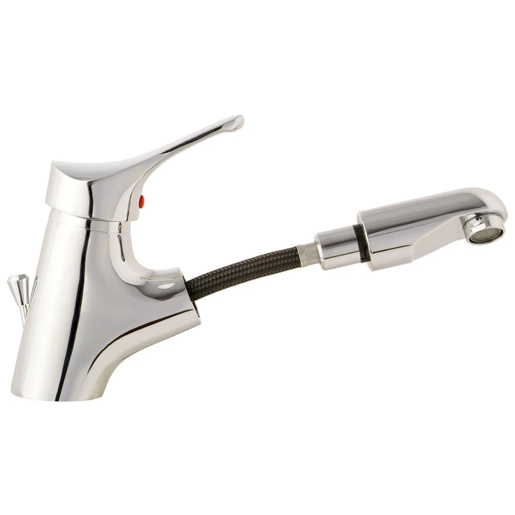 SCHÜTTE Sink mixer tap with removable sprayer ATTICA, chrome