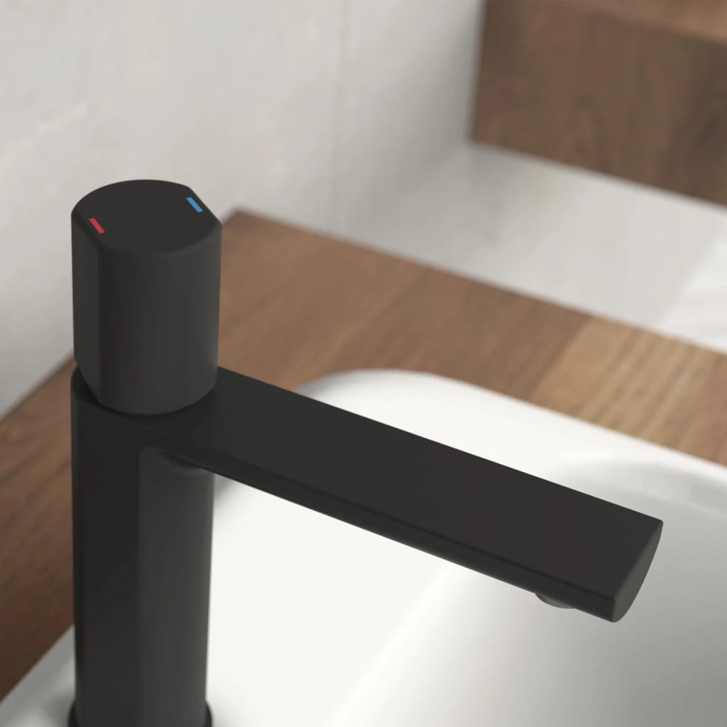 SCHÜTTE Basin mixer tap "NEW YORK", matt black