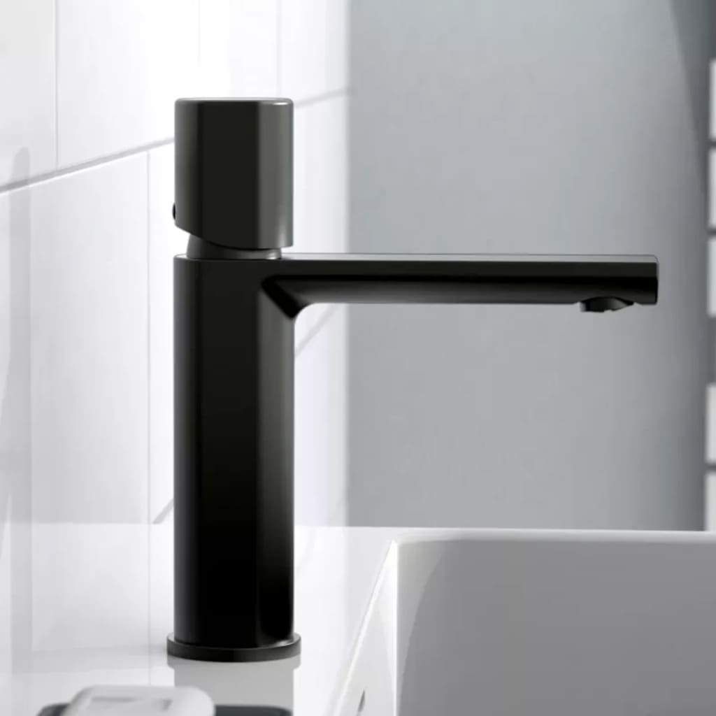 SCHÜTTE Basin mixer tap "NEW YORK", matt black