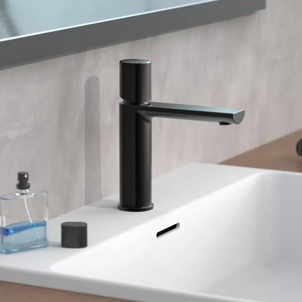 SCHÜTTE Basin mixer tap "NEW YORK", matt black