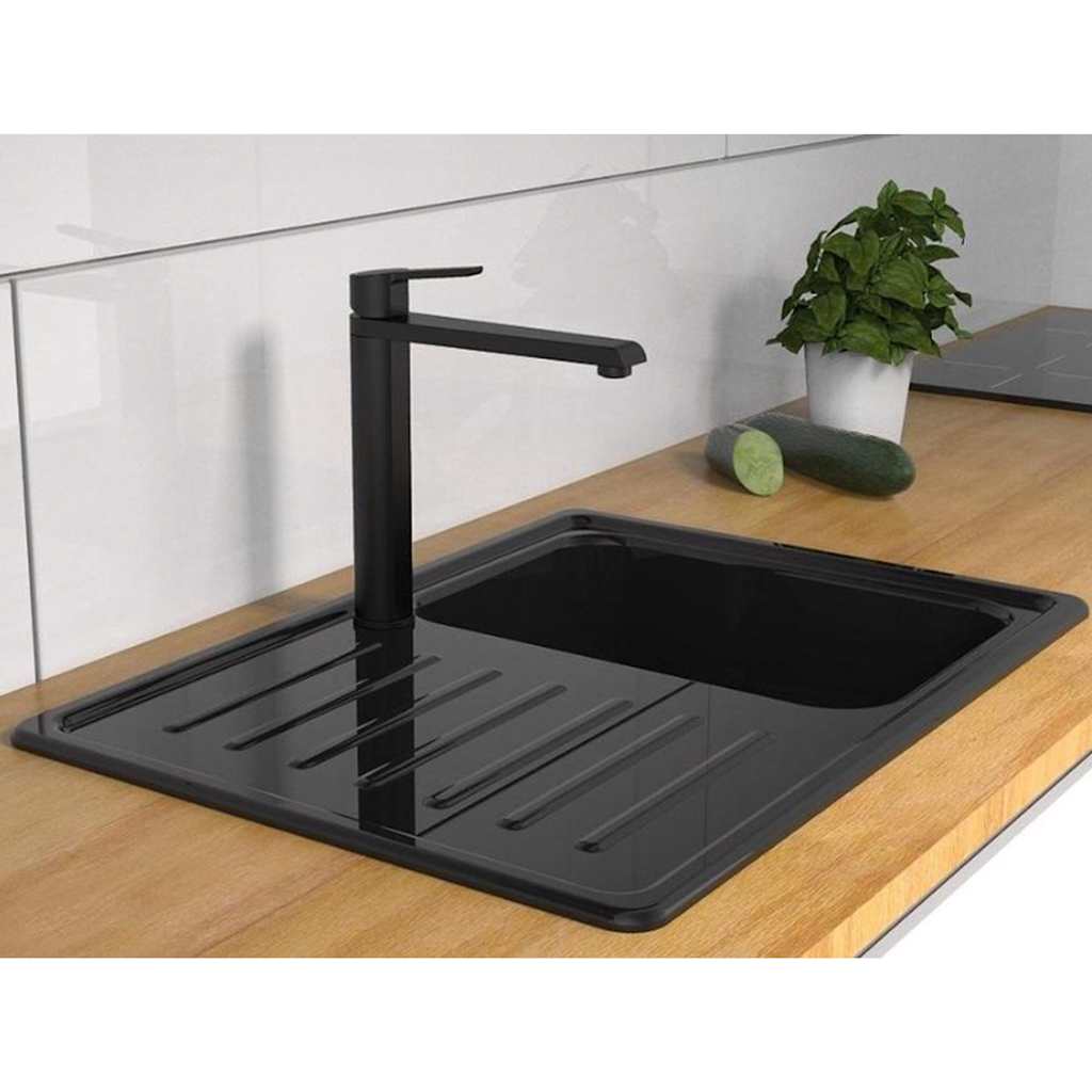 SCHÜTTE VITA sink mixer tap, matt black