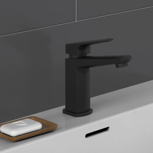 SCHÜTTE RAVEN sink mixer tap, matt black