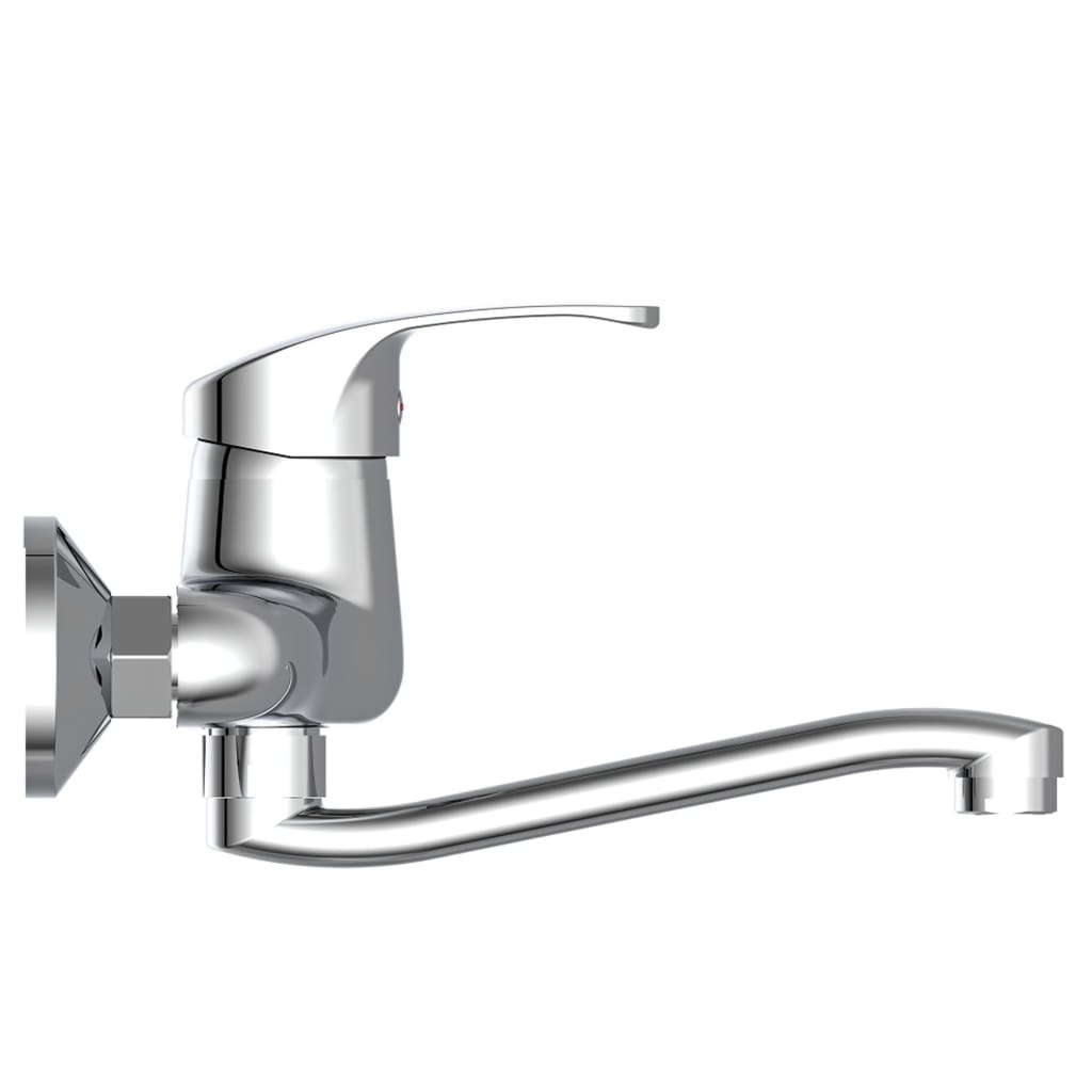 SCHÜTTE ORAZI wall-mounted sink mixer tap, chrome