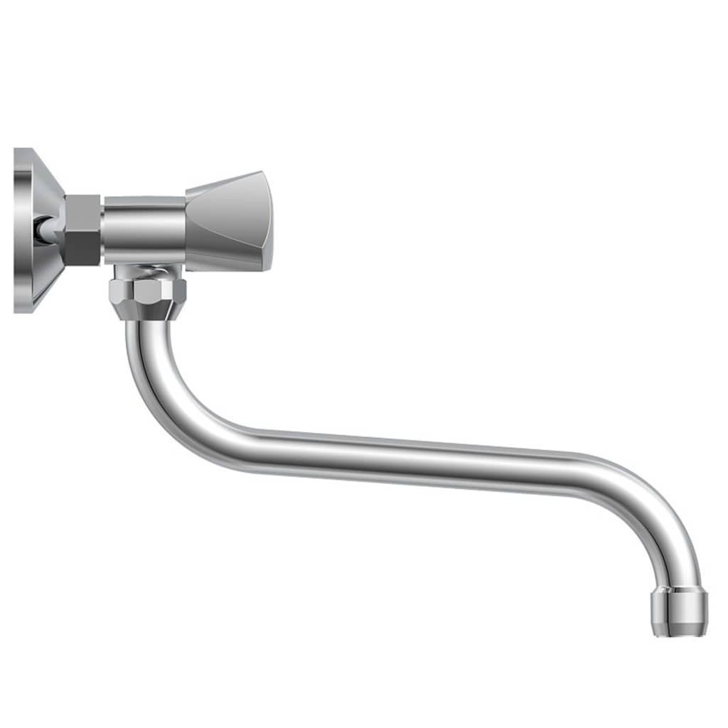 SCHÜTTE Wall-mounted sink mixer, 2-handle, CESTI, chrome