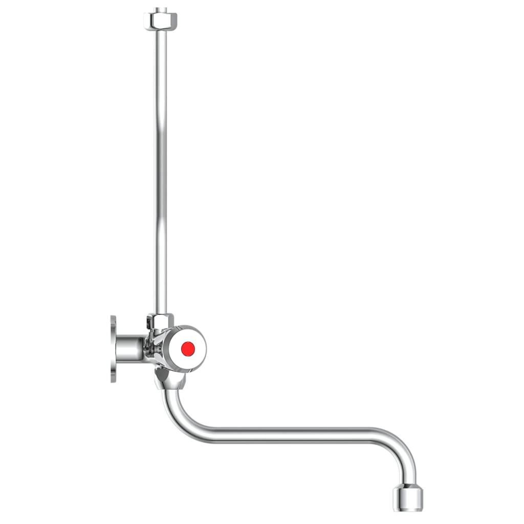 SCHÜTTE Low-pressure sink mixer with 2 handles, chrome