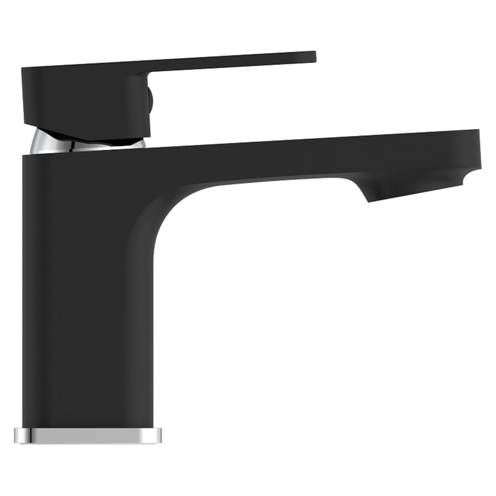 SCHÜTTE Basin mixer tap "MADASGASKAR", chrome and matt black