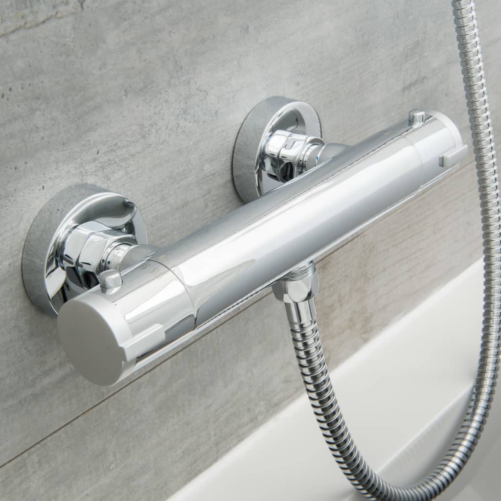 SCHÜTTE Bath mixer with thermostat LONDON, 5.5 cm