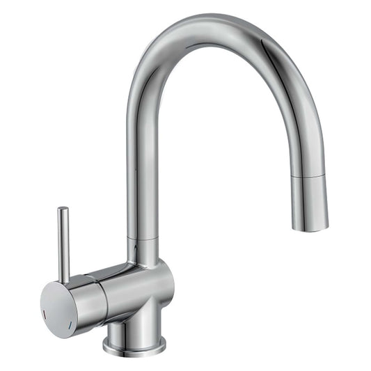 SCHÜTTE LED sink mixer "STELLA", chrome