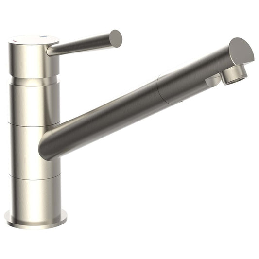 SCHÜTTE "CORNWALL" sink mixer tap, stainless steel look