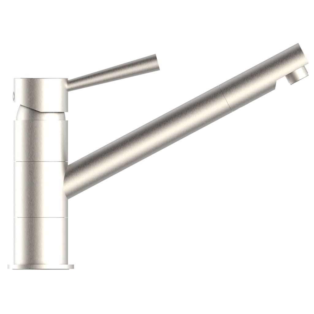 SCHÜTTE "CORNWALL" sink mixer tap, stainless steel look