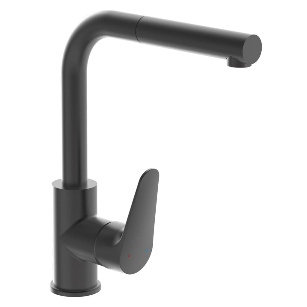 SCHÜTTE Kitchen mixer with extendable spout FLORIDA matte graphite