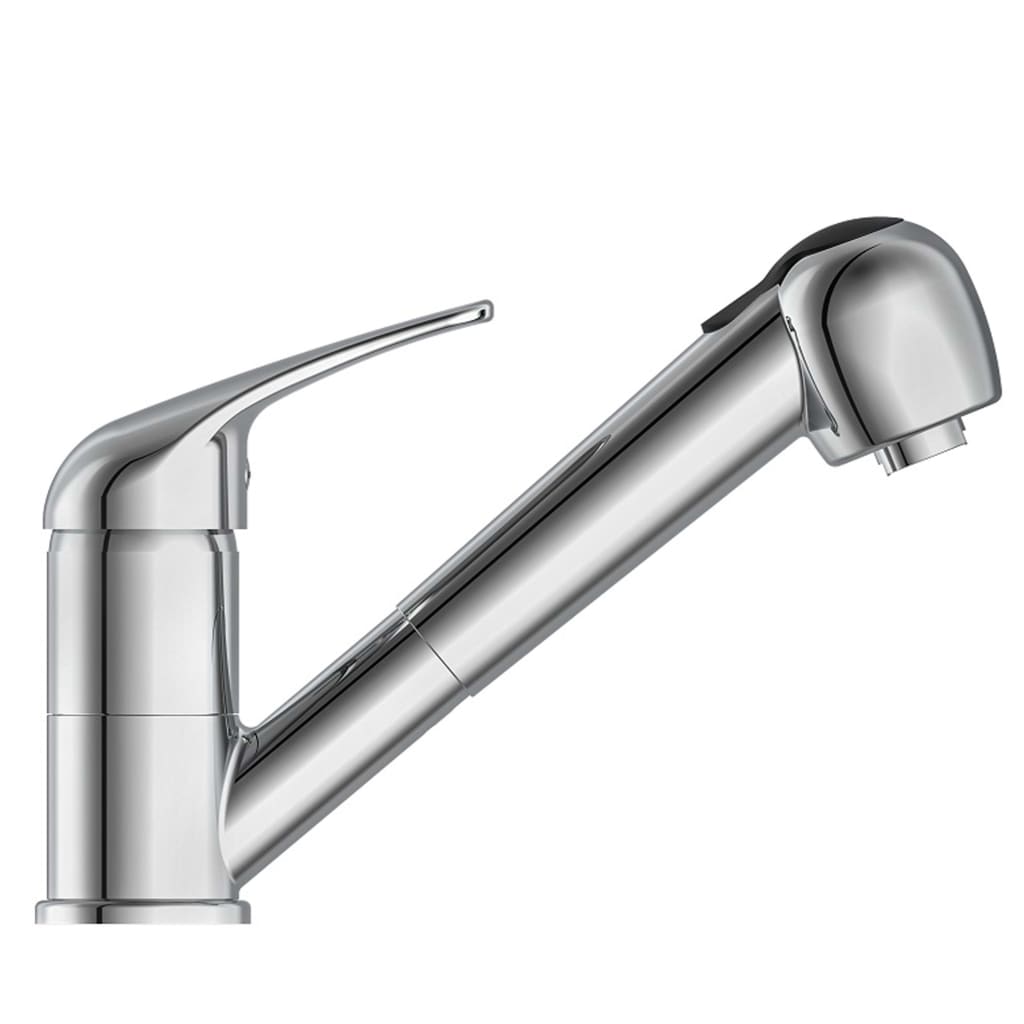 SCHÜTTE "ULTRA" low pressure pull-out sprayer mixer chrome