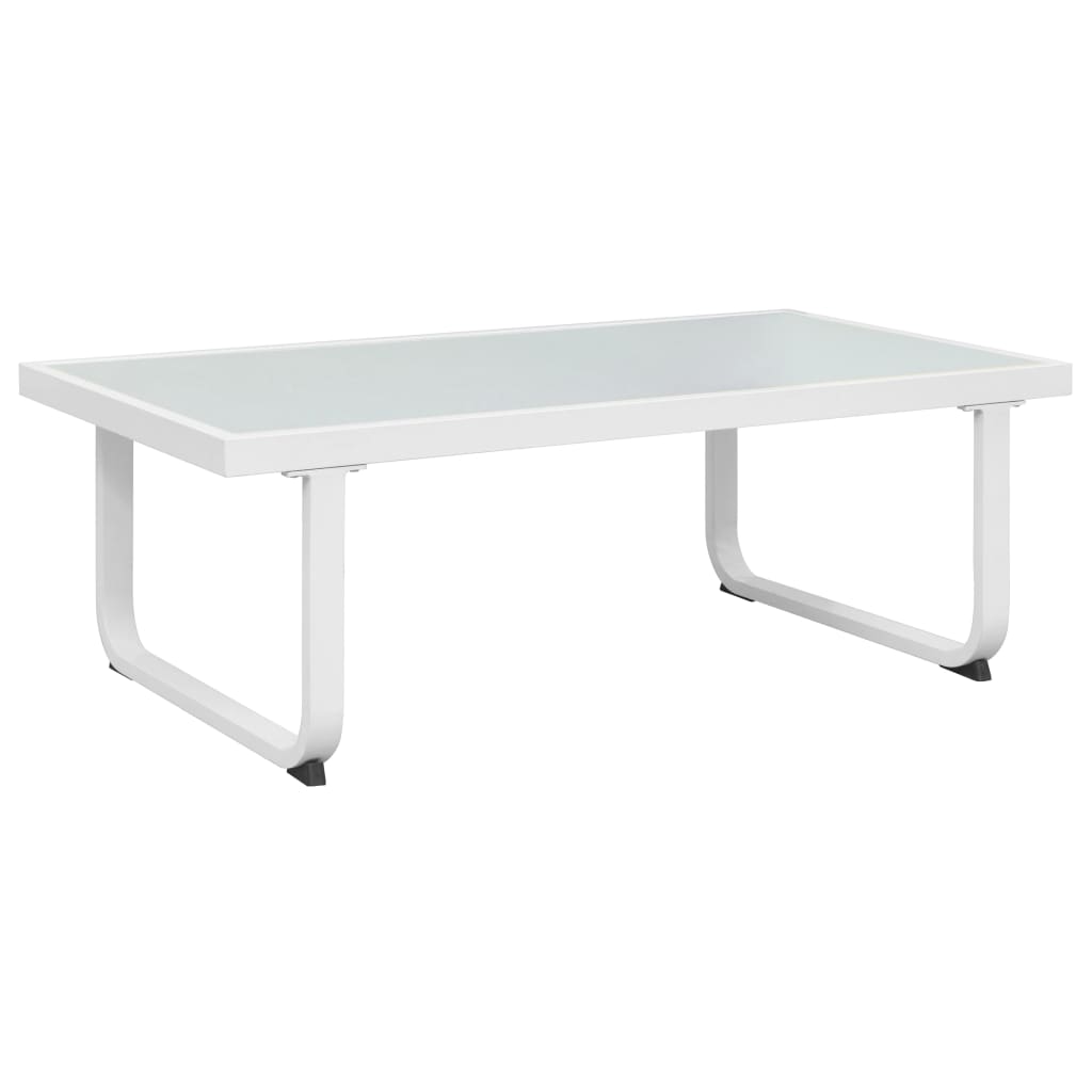 Set mobilier grădină, 5 piese, negru, textilenă și aluminiu