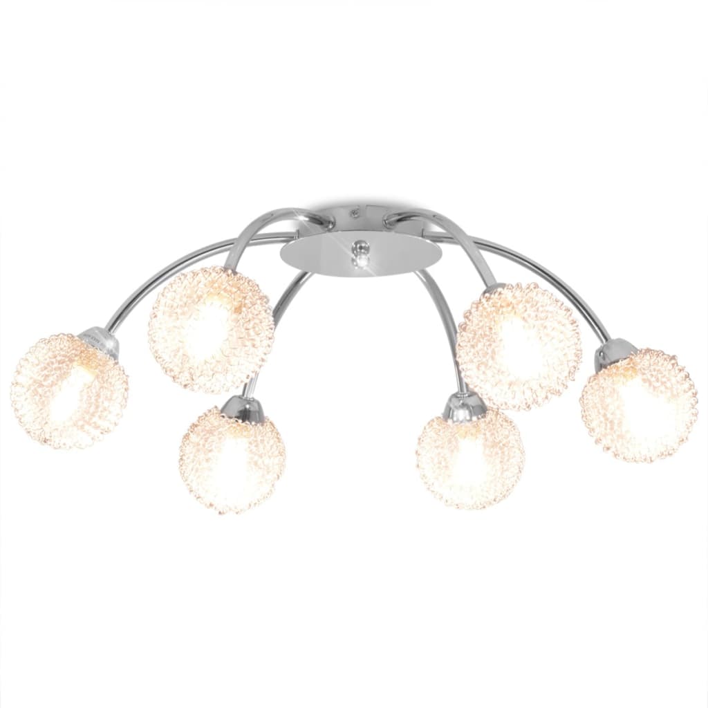 Chandelier with 6 LED bulbs G9 240 W