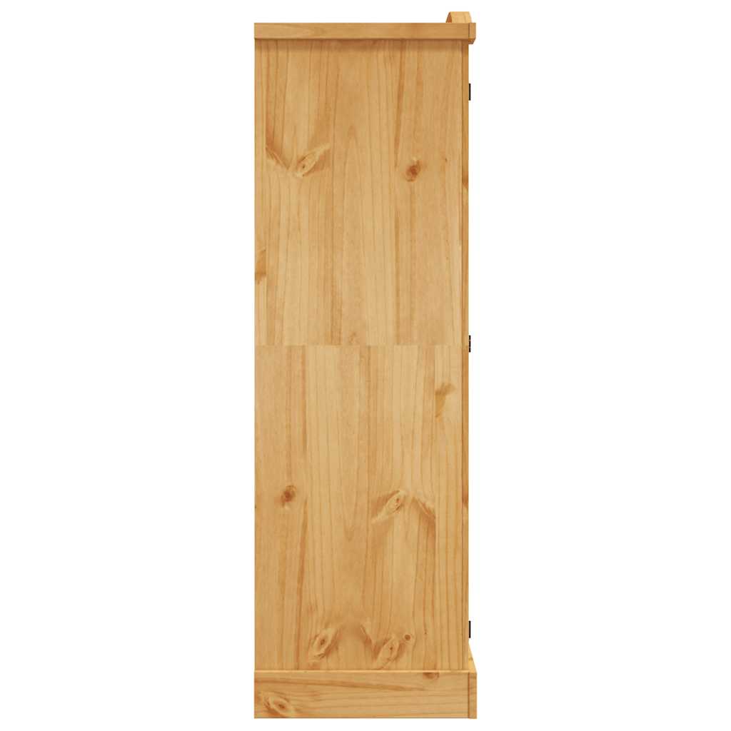 Mexican pine wardrobe with 3 doors, Corona collection