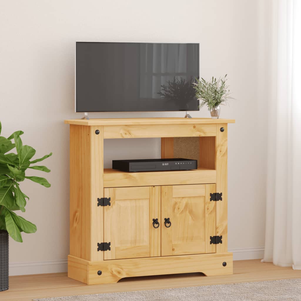 Mexican style Corona chest of drawers made of pine wood 80 x 43 x 78 cm