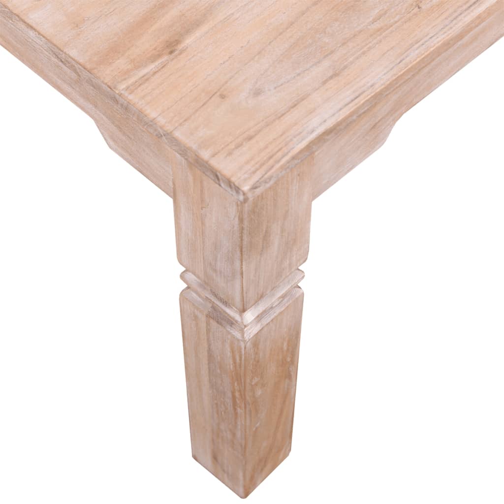 Acacia wood coffee table 110 x 60 x 45 cm