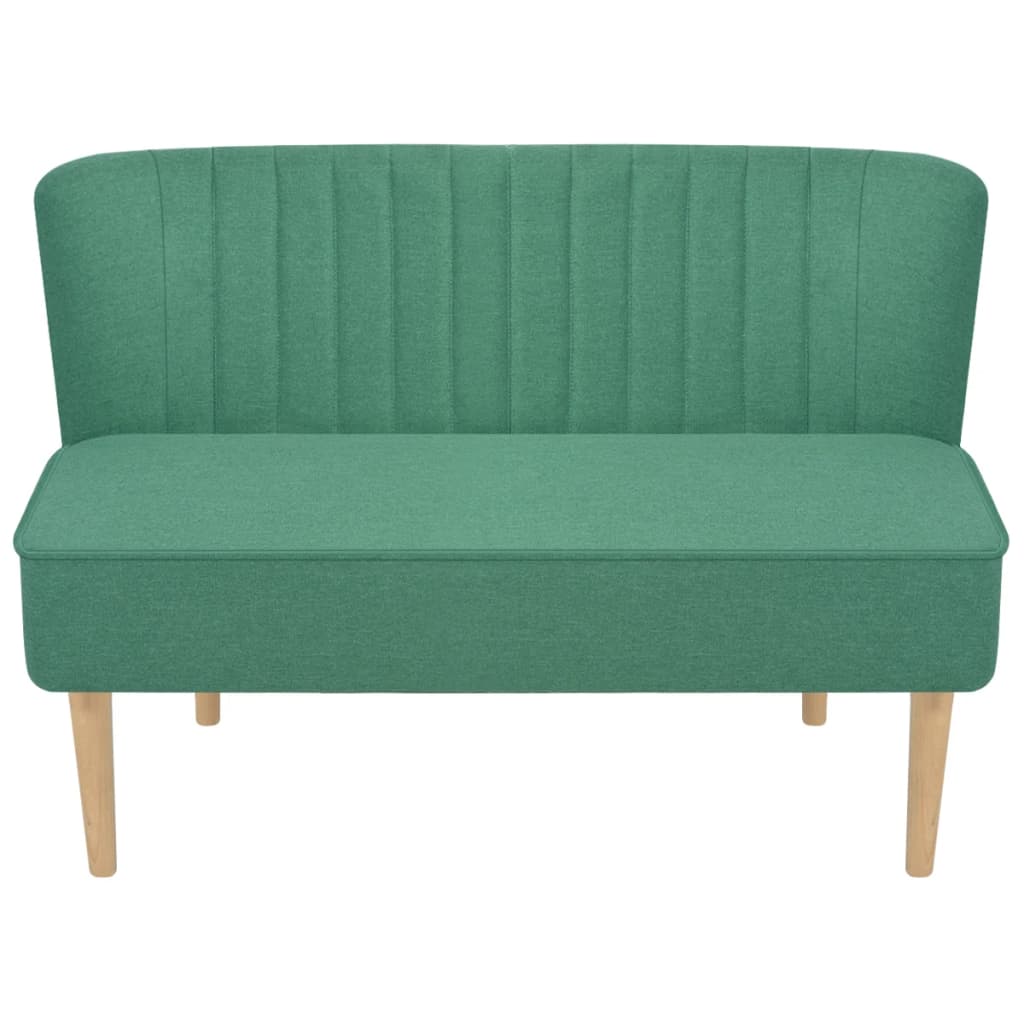 Fabric sofa, 117 x 55.5 x 77 cm, green