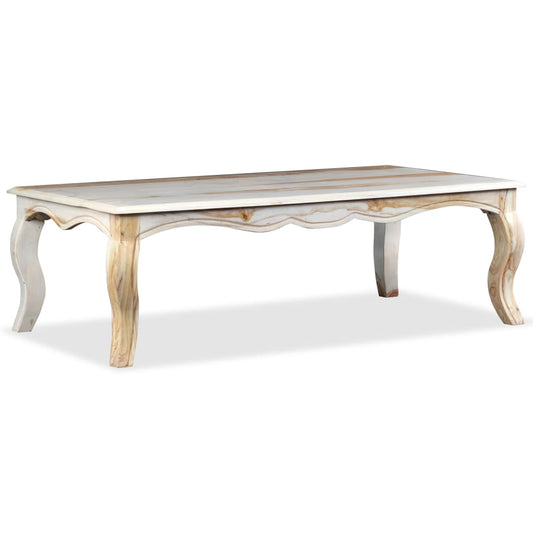 Solid sheesham wood coffee table 110x60x35 cm