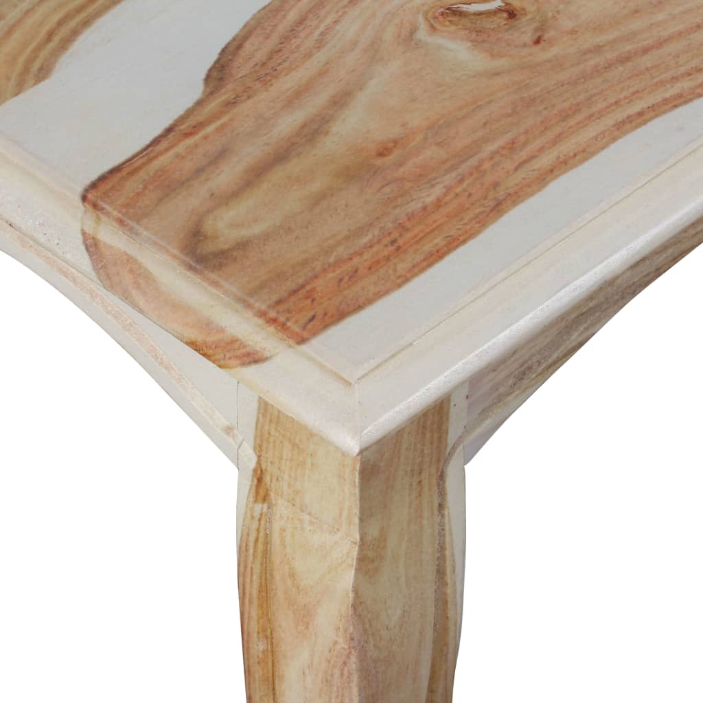 Solid sheesham wood coffee table 110x60x35 cm