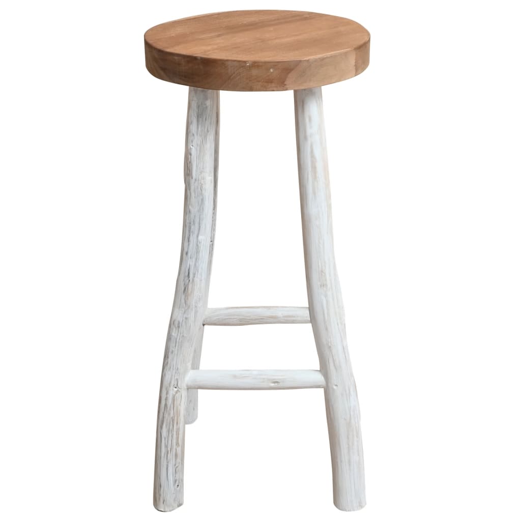 Bar stool, solid teak wood