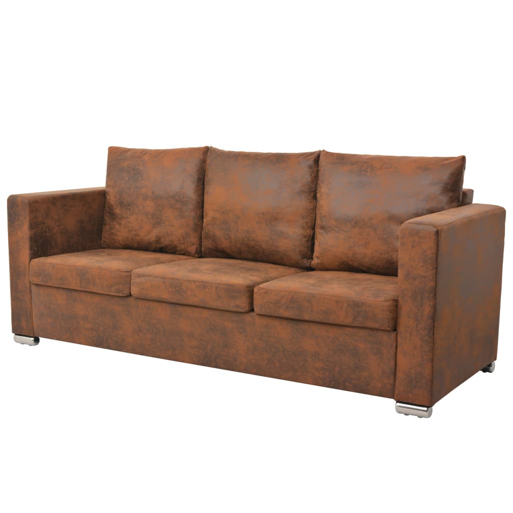 3-seater sofa, 191 x 73 x 82 cm, velour