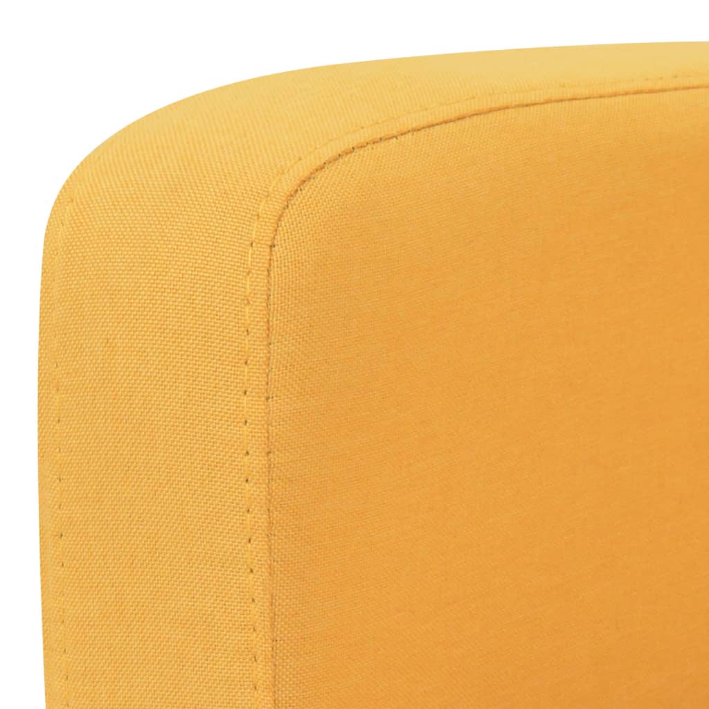 3-seater sofa, 180 x 65 x 76 cm, yellow