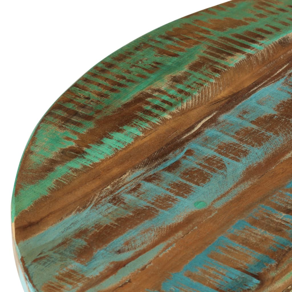 Coffee table, 65 x 32 cm, solid recycled wood