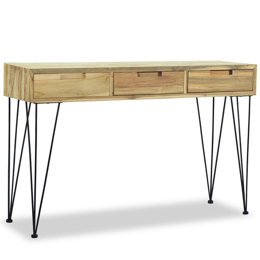 Console table, 120x35x76 cm, solid teak