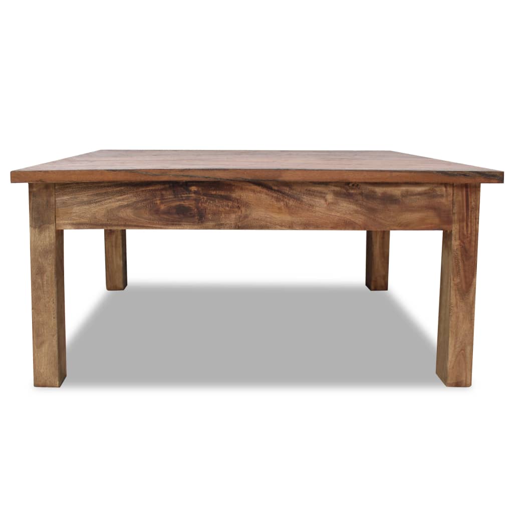 Coffee table, 98x73x45 cm, solid mahogany wood