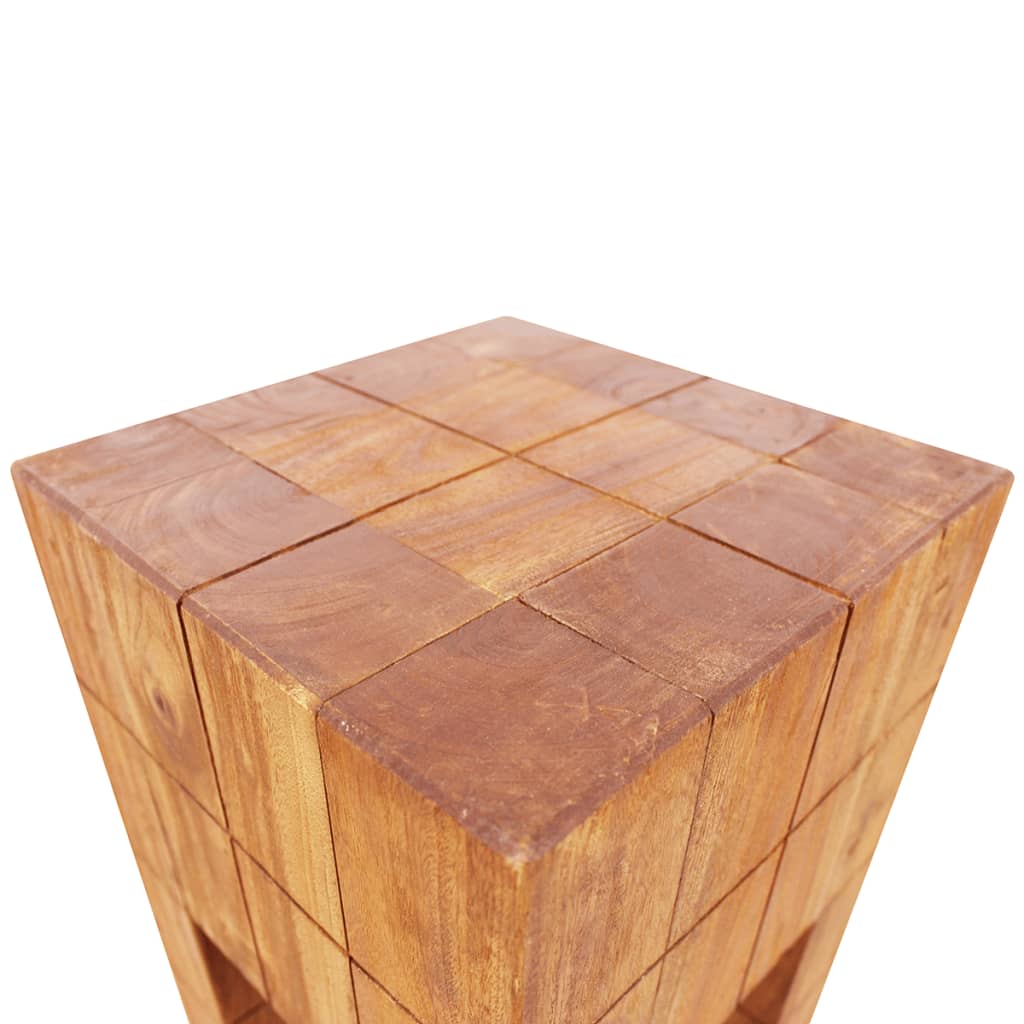 Stool, solid mahogany wood