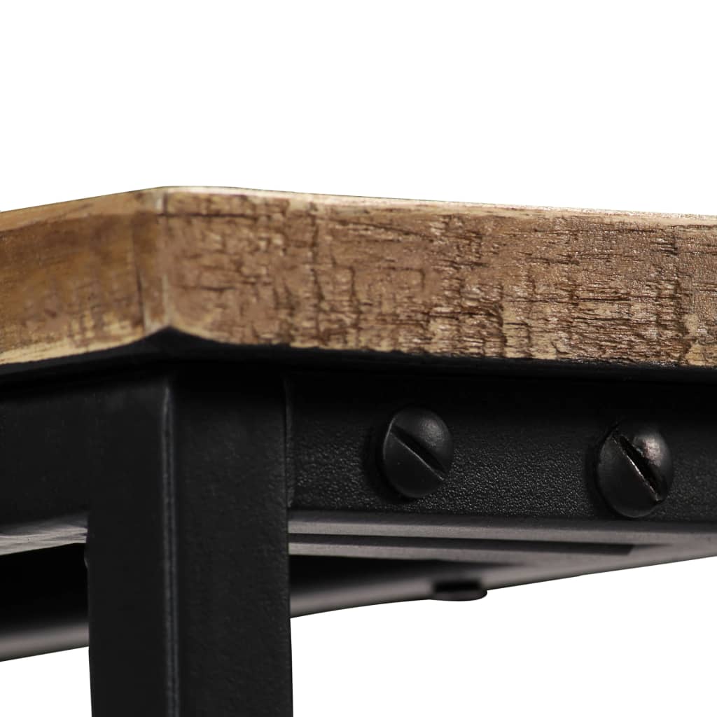 Console table, solid recycled teak wood, 90 x 30 x 76 cm