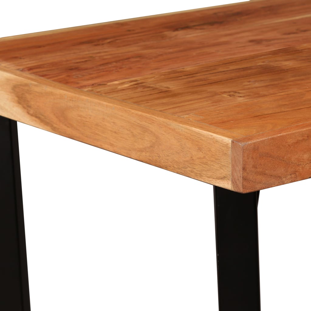 Bar table, solid acacia wood, 60 x 60 x 107 cm