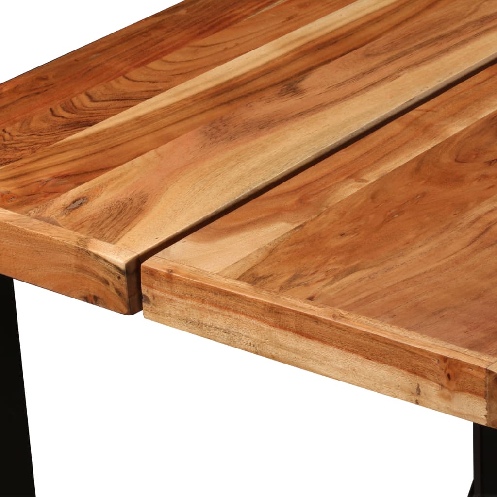 Bar table, solid acacia wood, 150 x 70 x 107 cm