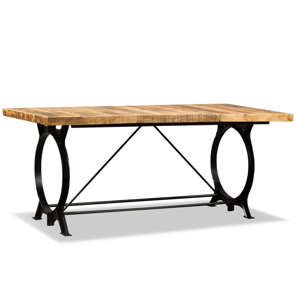 Dining table Solid mango wood unfinished 180 cm