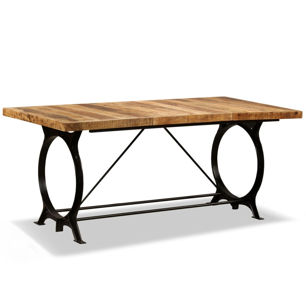 Dining table Solid mango wood unfinished 180 cm