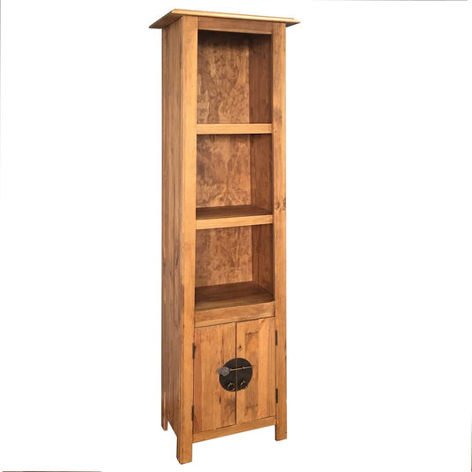 Bathroom cabinet, 48x32x170 cm, solid pine wood