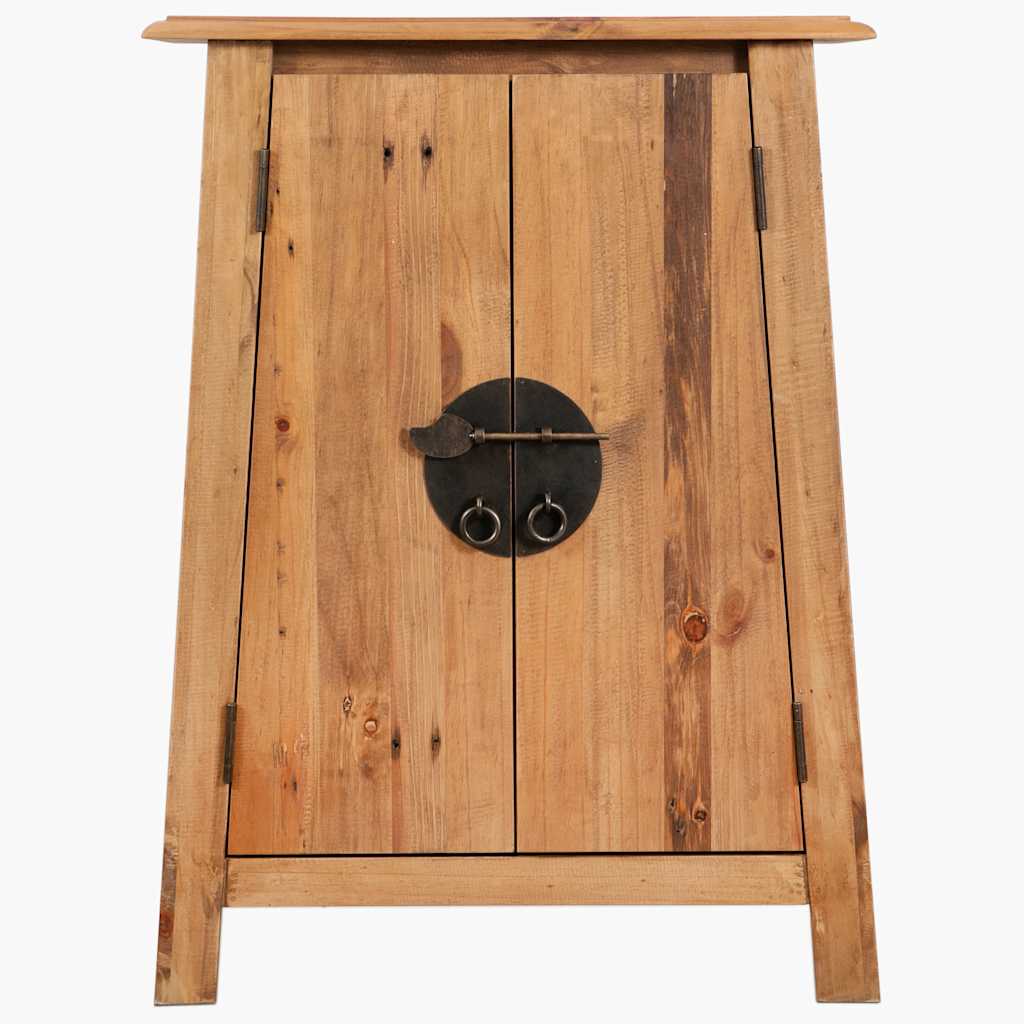 Bathroom side cabinet, 59x32x80 cm, solid pine wood