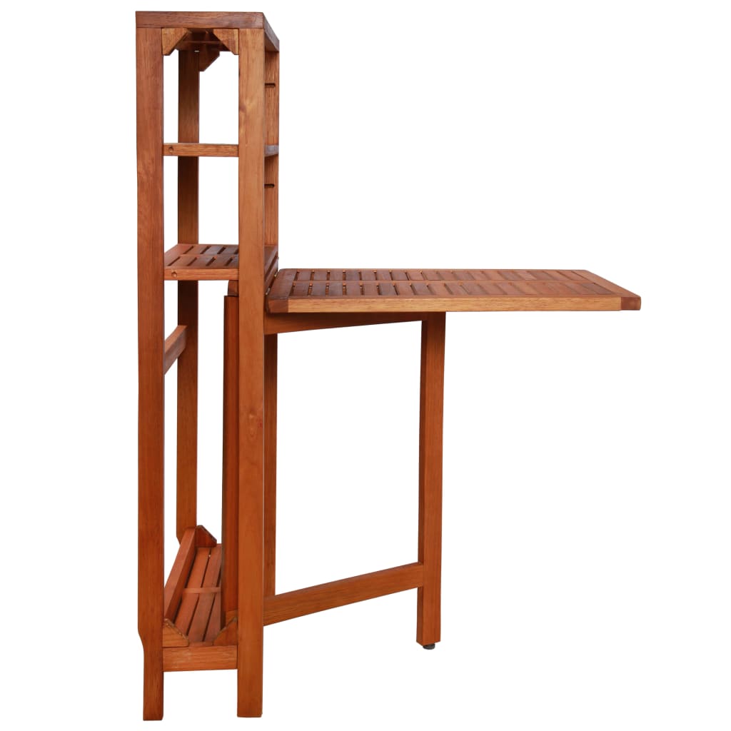 Set mobilier bistro pliabil, 3 piese, lemn masiv de acacia