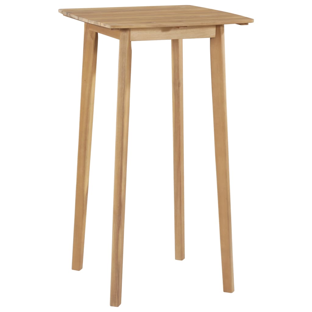 Set mobilier de exterior, 5 piese, lemn masiv de acacia