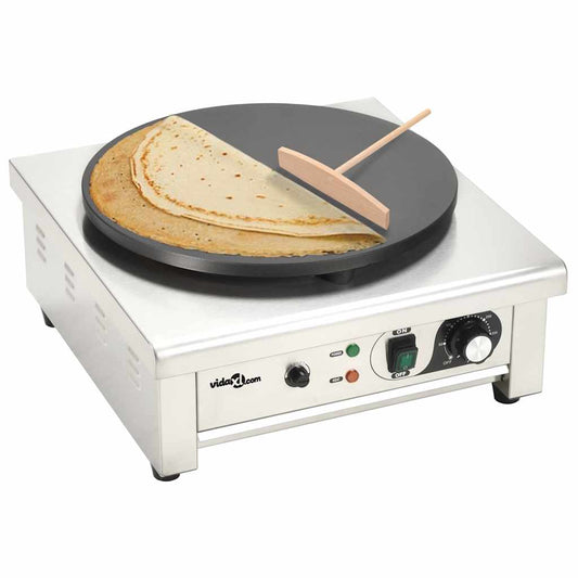 Electric pancake maker with retractable tray, 40 cm, 3000 W