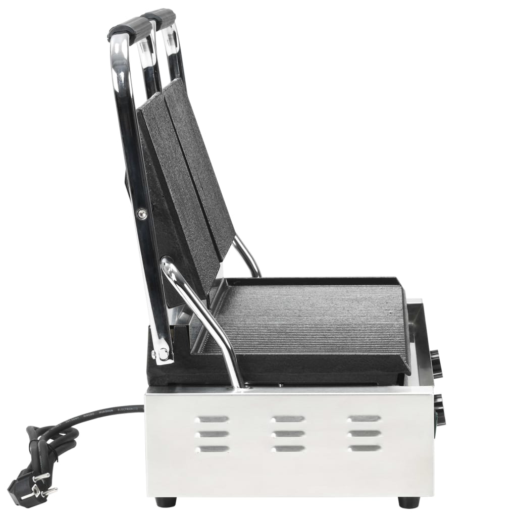 Double Panini Grill with Ribs, 57x30.5x20 cm, 3600 W