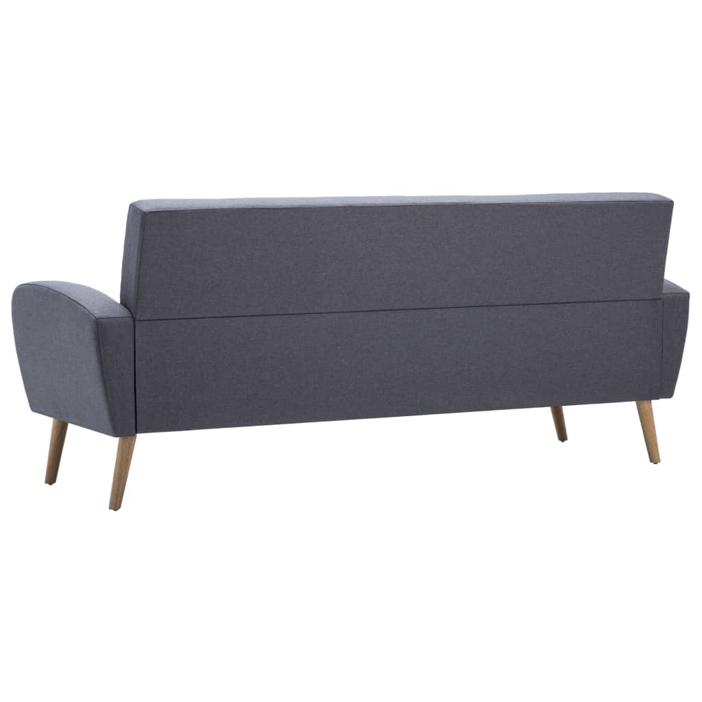 3-seater sofa, fabric, light gray