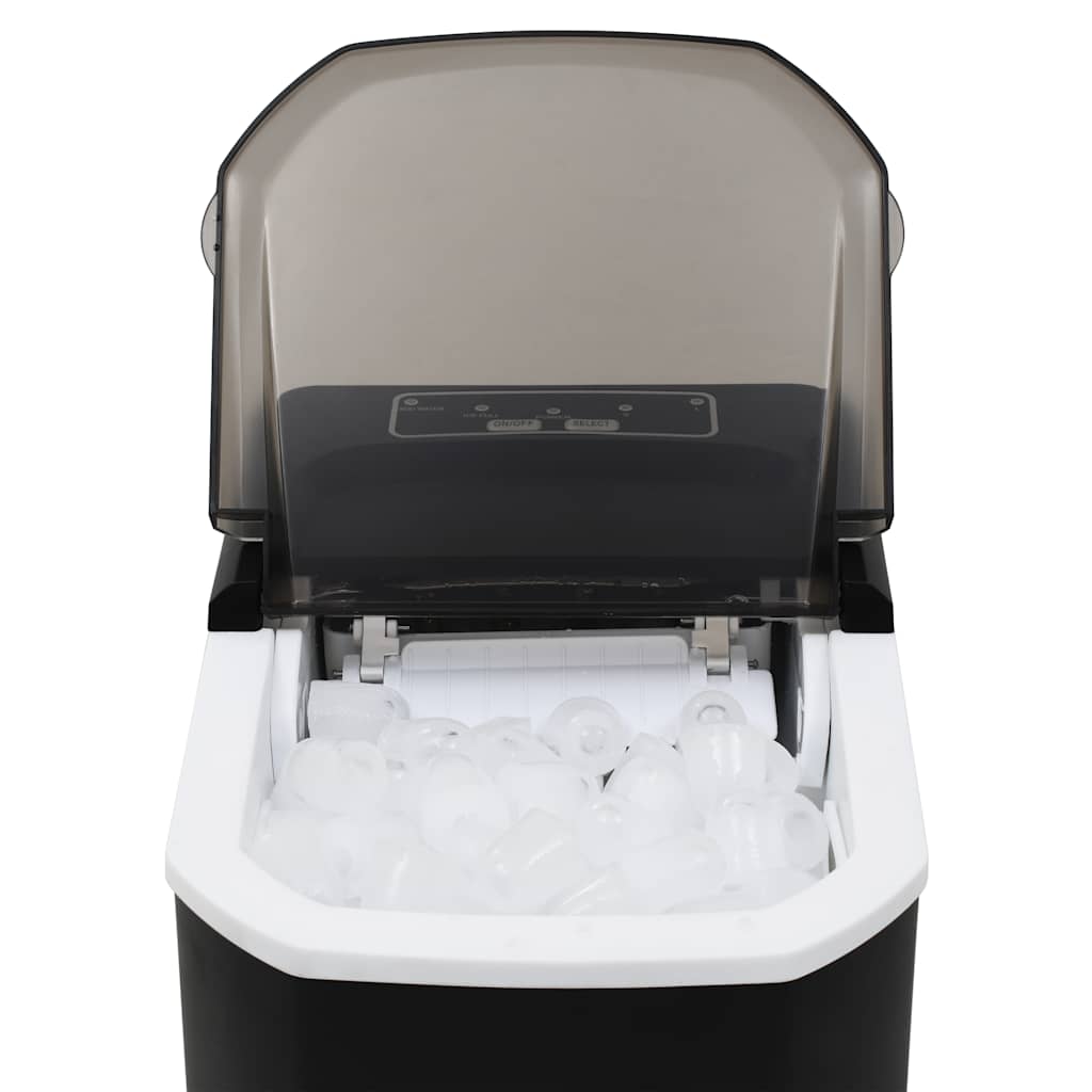 Ice cube maker, black 1.4 L, 15 kg / 24 h