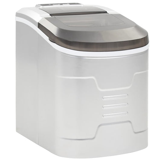 Ice cube maker, silver 2.4 L, 15 kg / 24 h