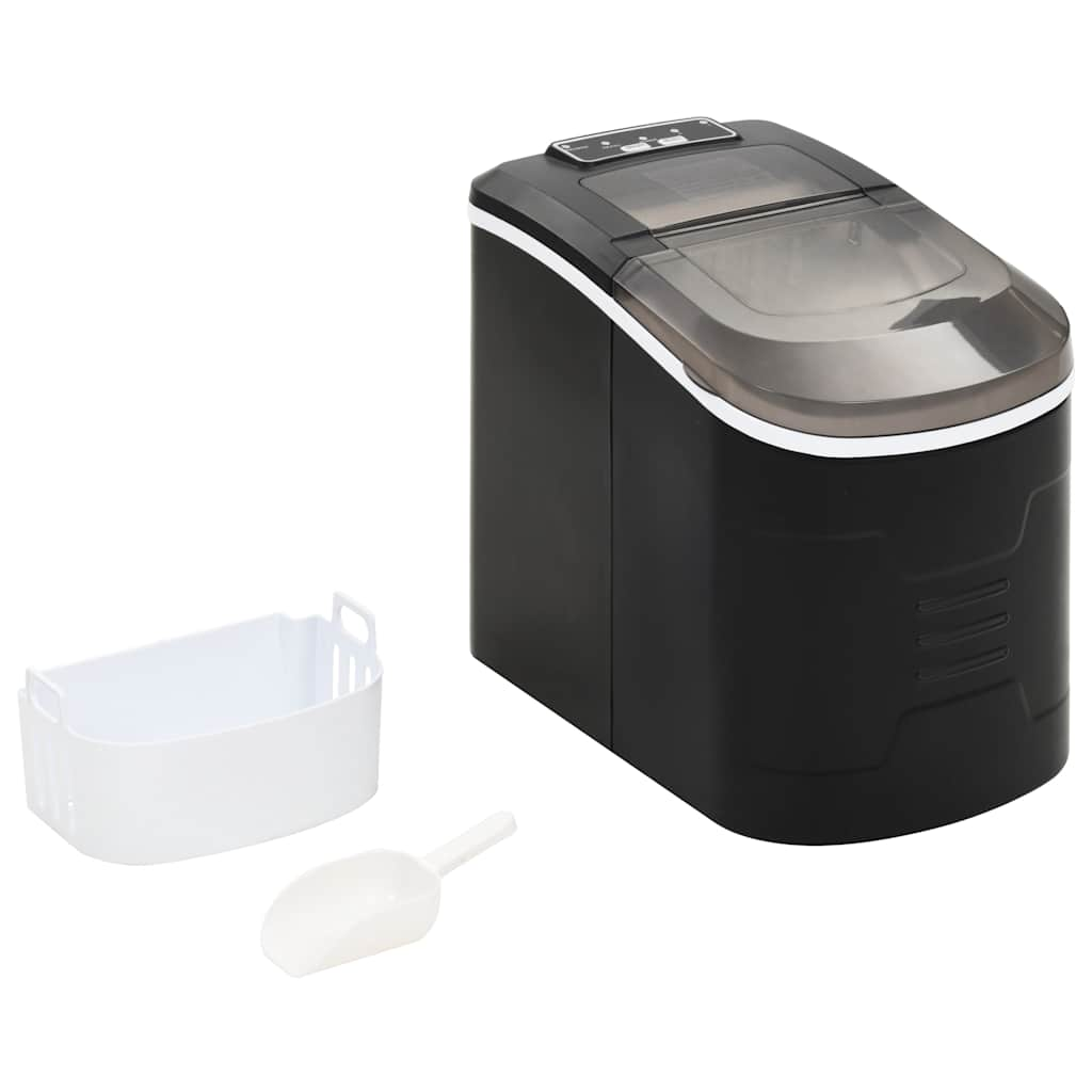 Ice cube maker, black 2.4 L, 15 kg / 24 h