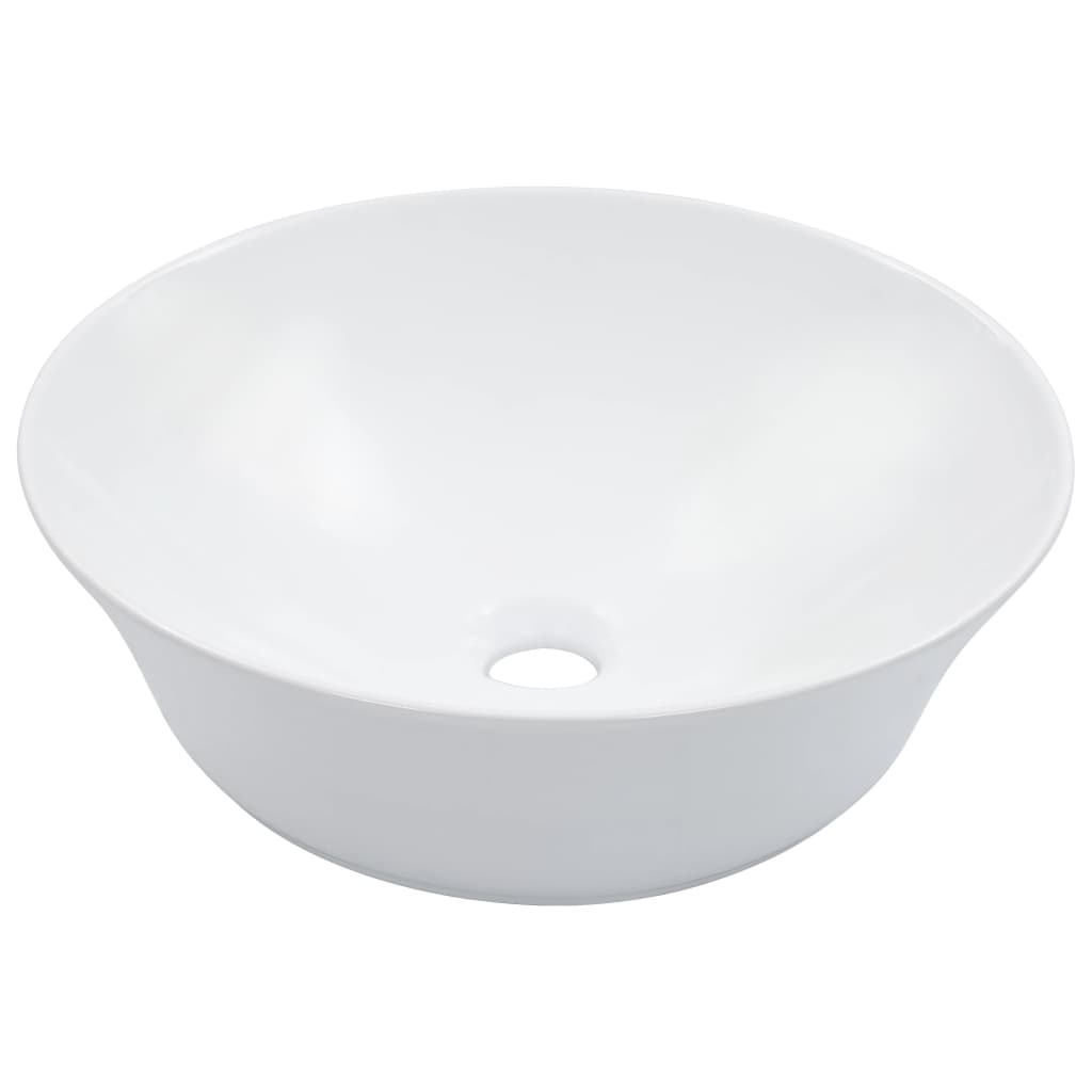 Bathroom sink, white, 41x12.5 cm, ceramic