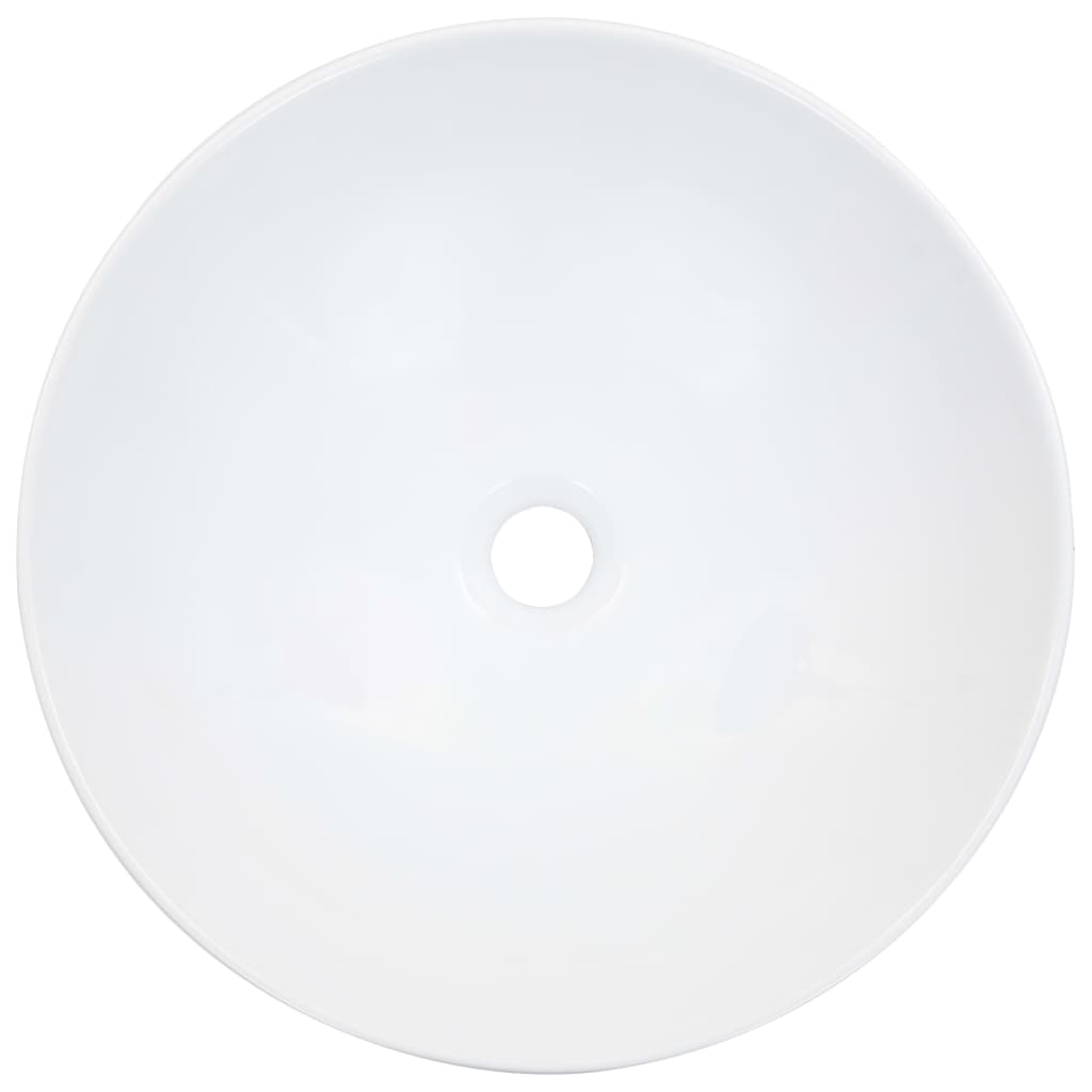 Bathroom sink, white, 41x12.5 cm, ceramic