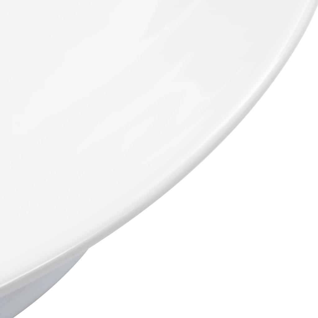 Bathroom sink, white, 41x12.5 cm, ceramic