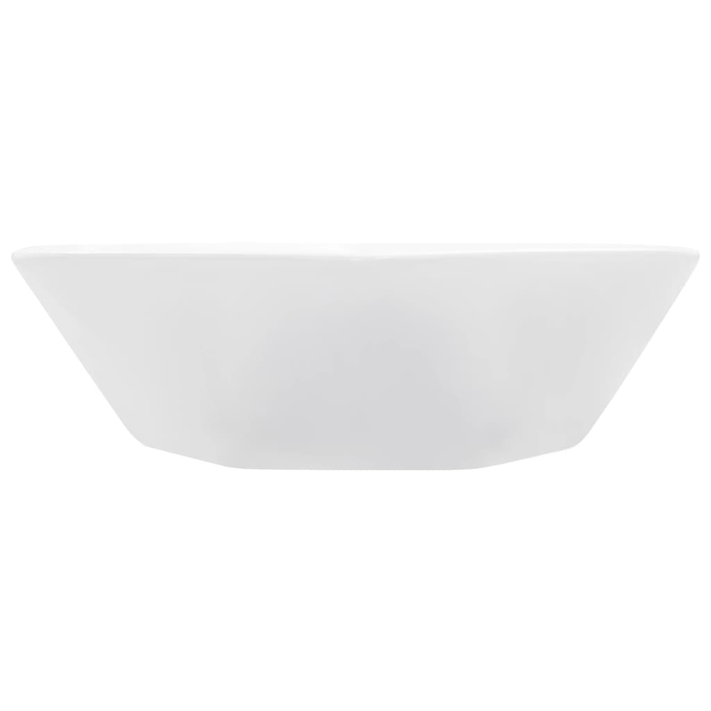 Bathroom sink, white, 41 x 36.5 x 12 cm, ceramic